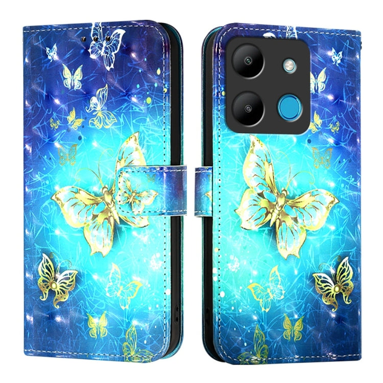3D Painting Horizontal Flip Leather Phone Case, For Infinix Smart 7, For Infinix Hot 20i, For Infinix Hot 20 Play, For Infinix Hot 20 4G, For Infinix Zero 20, For Infinix Note 12 2023 / Note 12 Pro 4G, For Infinix Note 12 5G / Note 12 Pro 5G           ...