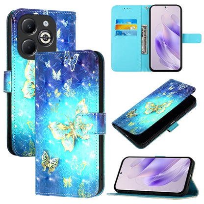 3D Painting Horizontal Flip Leather Phone Case, For Infinix Note 40 5G, For Infinix Smart 8 Plus / Smart 8 Pro, For Infinix GT 20 Pro, For Infinix Note 40 Pro 4G, For Infinix Note 40 Pro 5G, For Infinix Note 40, For Infinix Hot 40 / Hot 40 Pro         ...