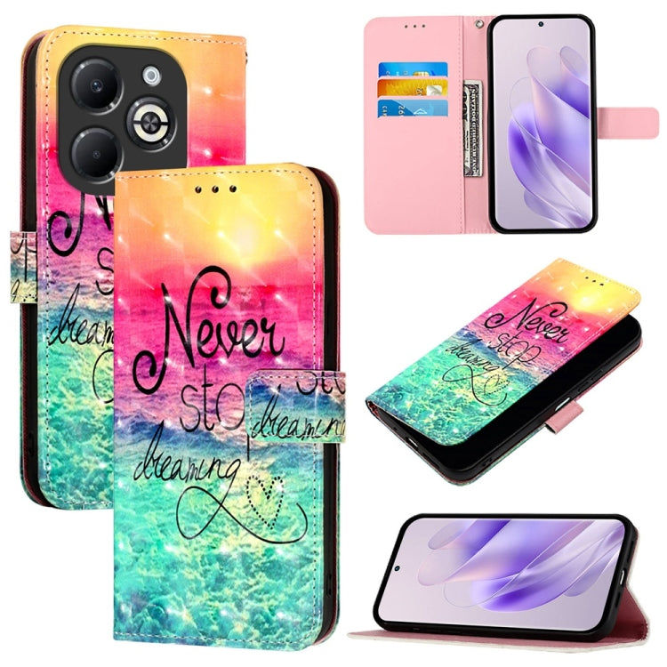 3D Painting Horizontal Flip Leather Phone Case, For Infinix Note 40 5G, For Infinix Smart 8 Plus / Smart 8 Pro, For Infinix GT 20 Pro, For Infinix Note 40 Pro 4G, For Infinix Note 40 Pro 5G, For Infinix Note 40, For Infinix Hot 40 / Hot 40 Pro         ...
