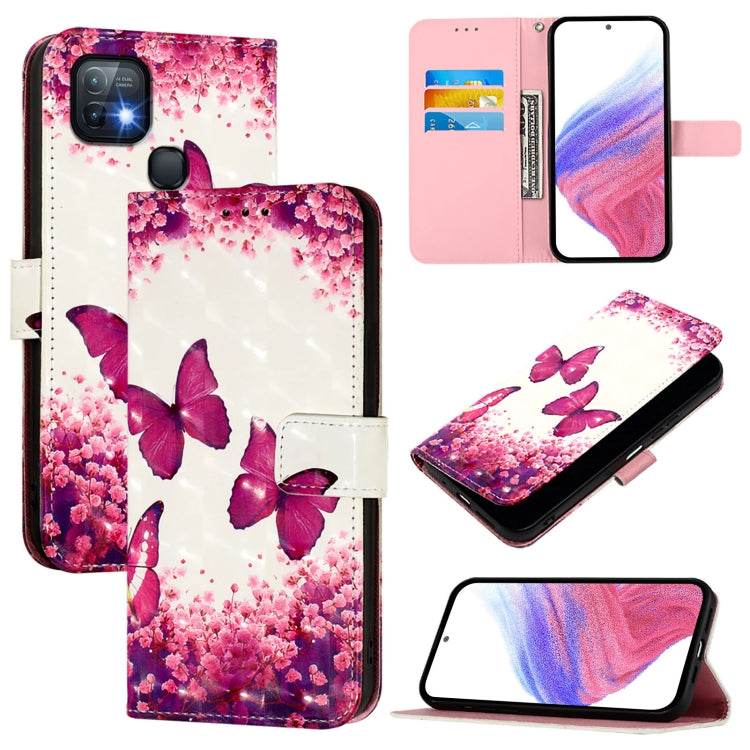 3D Painting Horizontal Flip Leather Phone Case, For Infinix Smart 7, For Infinix Hot 20i, For Infinix Hot 20 Play, For Infinix Hot 20 4G, For Infinix Zero 20, For Infinix Note 12 2023 / Note 12 Pro 4G, For Infinix Note 12 5G / Note 12 Pro 5G           ...
