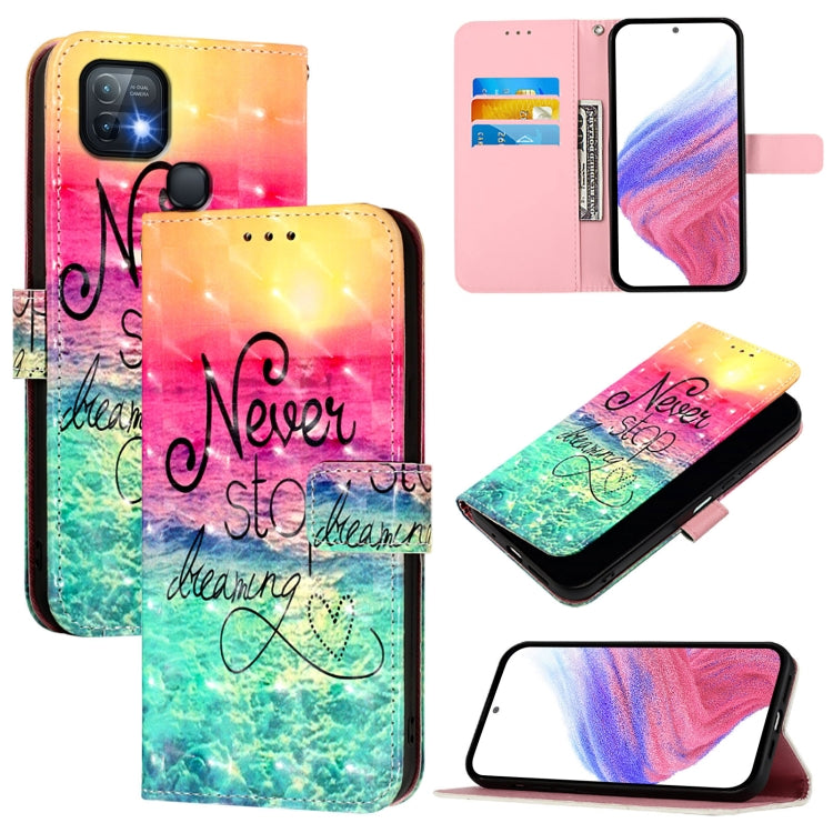 3D Painting Horizontal Flip Leather Phone Case, For Infinix Smart 7, For Infinix Hot 20i, For Infinix Hot 20 Play, For Infinix Hot 20 4G, For Infinix Zero 20, For Infinix Note 12 2023 / Note 12 Pro 4G, For Infinix Note 12 5G / Note 12 Pro 5G           ...