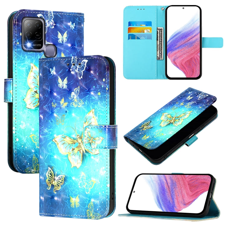 3D Painting Horizontal Flip Leather Phone Case, For Infinix Smart 7, For Infinix Hot 20i, For Infinix Hot 20 Play, For Infinix Hot 20 4G, For Infinix Zero 20, For Infinix Note 12 2023 / Note 12 Pro 4G, For Infinix Note 12 5G / Note 12 Pro 5G           ...