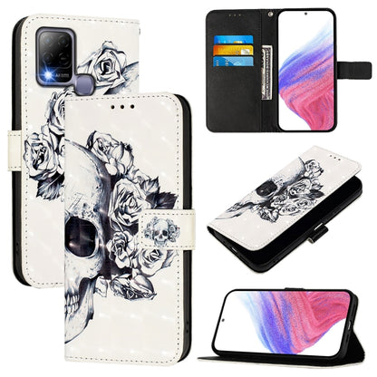 3D Painting Horizontal Flip Leather Phone Case, For Infinix Smart 7, For Infinix Hot 20i, For Infinix Hot 20 Play, For Infinix Hot 20 4G, For Infinix Zero 20, For Infinix Note 12 2023 / Note 12 Pro 4G, For Infinix Note 12 5G / Note 12 Pro 5G           ...