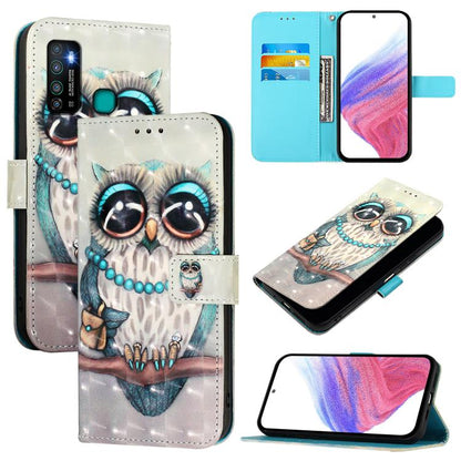 3D Painting Horizontal Flip Leather Phone Case, For Infinix Smart 7, For Infinix Hot 20i, For Infinix Hot 20 Play, For Infinix Hot 20 4G, For Infinix Zero 20, For Infinix Note 12 2023 / Note 12 Pro 4G, For Infinix Note 12 5G / Note 12 Pro 5G           ...