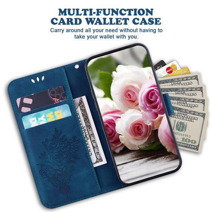 Butterfly Rose Embossed Leather Phone Case, For Redmi A7 Pro 4G / 5G 171mm / Poco C85x 5G, For Redmi Turbo 5 Max 5G / Poco X8 Pro Max 5G, For Redmi Turbo 5 5G / Poco X8 Pro 5G, For Redmi Note 15 Pro+ 5G 163.3mm / Poco M8 Pro 5G                         ...