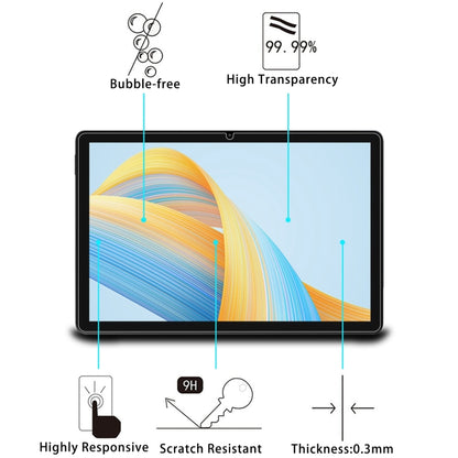 25pcs 9H 0.3mm Explosion-proof Tempered Glass Film, For HiGrace A6H 11, For HiGrace C107 10.1, For HiGrace C9+ 11, For HiGrace Kids Tablet 7, For HiGrace A7L 11, For HiGrace G9 11.5, For Higrace C12 10.4