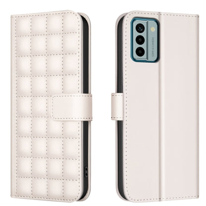 Square Texture Leather Phone Case, For Nokia G42 / G310, For Nokia C22, For Nokia G22, For Nokia C32
