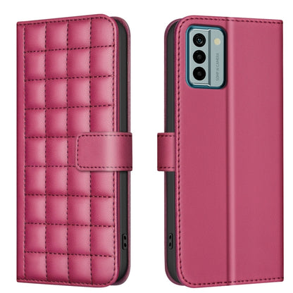 Square Texture Leather Phone Case, For Nokia G42 / G310, For Nokia C22, For Nokia G22, For Nokia C32