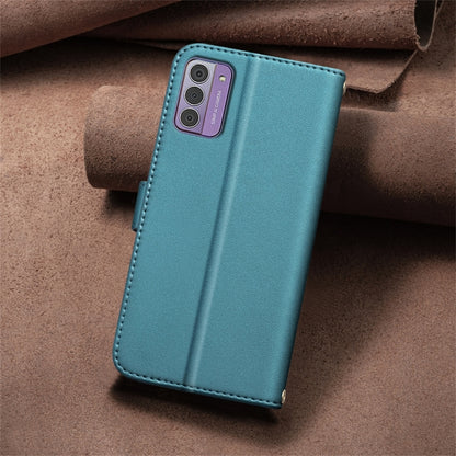 Square Texture Leather Phone Case, For Nokia G42 / G310, For Nokia C22, For Nokia G22, For Nokia C32