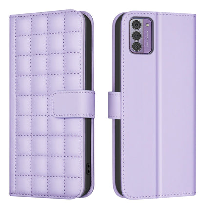 Square Texture Leather Phone Case, For Nokia G42 / G310, For Nokia C22, For Nokia G22, For Nokia C32