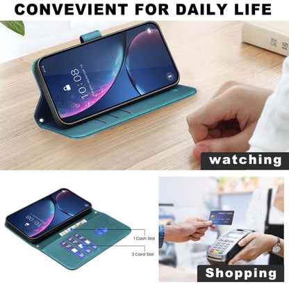 Square Texture Leather Phone Case, For Google Pixel 9 Pro, For Google Pixel 9, For Google Pixel 8a, For Google Pixel 8 Pro, For Google Pixel 8