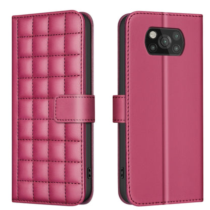 Square Texture Leather Phone Case, For Xiaomi Poco X6 Pro / Redmi K70E, For Xiaomi 13T / Redmi K60 Ultra, For Xiaomi Poco F5 5G, For Xiaomi Poco C55 / Redmi 12C, For Xiaomi Poco C31 / Redmi 9C / 10A, For Xiaomi Poco M3 Pro / Redmi Note 10 5G           ...
