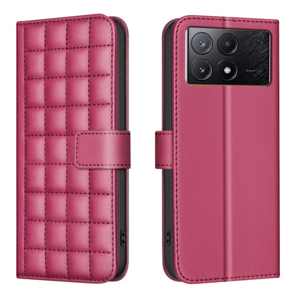 Square Texture Leather Phone Case, For Xiaomi Poco X6 Pro / Redmi K70E, For Xiaomi 13T / Redmi K60 Ultra, For Xiaomi Poco F5 5G, For Xiaomi Poco C55 / Redmi 12C, For Xiaomi Poco C31 / Redmi 9C / 10A, For Xiaomi Poco M3 Pro / Redmi Note 10 5G           ...