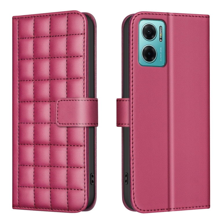 Square Texture Leather Phone Case, For Redmi Note 12 Pro+ Global, For Redmi Note 12 Pro Global, For Redmi Note 12 5G Global / Xiaomi Poco X5, For Redmi Note 11 Pro 5G / 4G Global, For Redmi 10 5G / Note 11E, For Redmi 10C, For Redmi 10 2022 / Note 11 4...