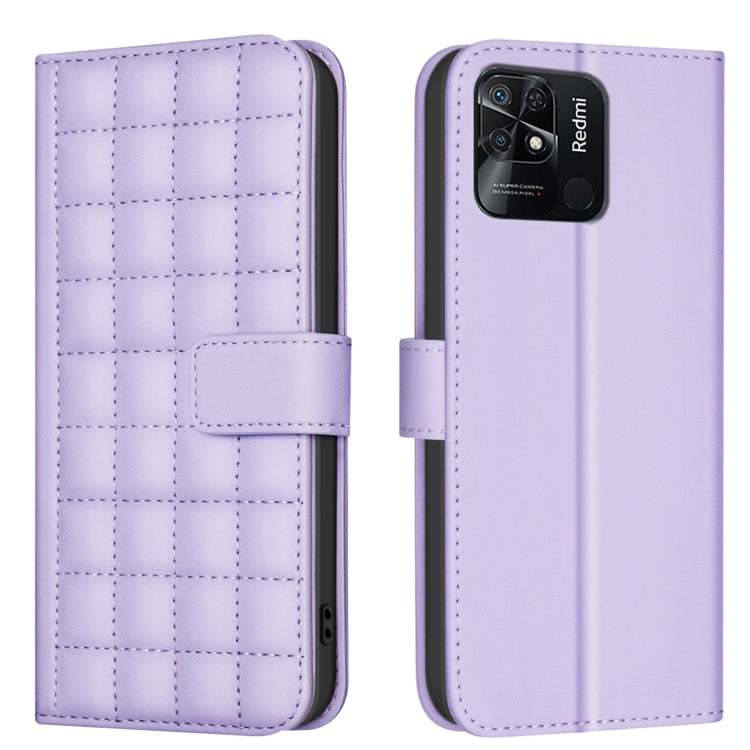 Square Texture Leather Phone Case, For Redmi Note 12 Pro+ Global, For Redmi Note 12 Pro Global, For Redmi Note 12 5G Global / Xiaomi Poco X5, For Redmi Note 11 Pro 5G / 4G Global, For Redmi 10 5G / Note 11E, For Redmi 10C, For Redmi 10 2022 / Note 11 4...