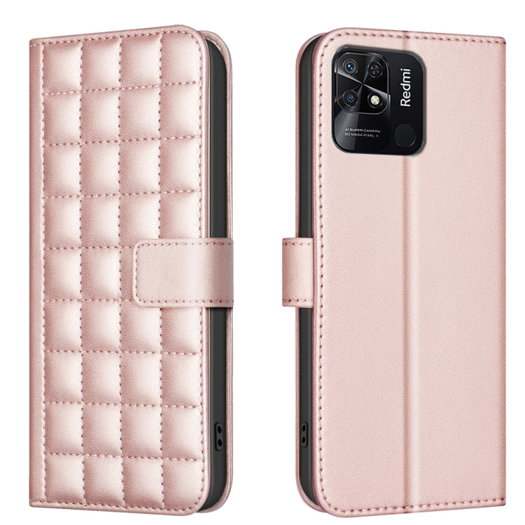 Square Texture Leather Phone Case, For Redmi Note 12 Pro+ Global, For Redmi Note 12 Pro Global, For Redmi Note 12 5G Global / Xiaomi Poco X5, For Redmi Note 11 Pro 5G / 4G Global, For Redmi 10 5G / Note 11E, For Redmi 10C, For Redmi 10 2022 / Note 11 4...