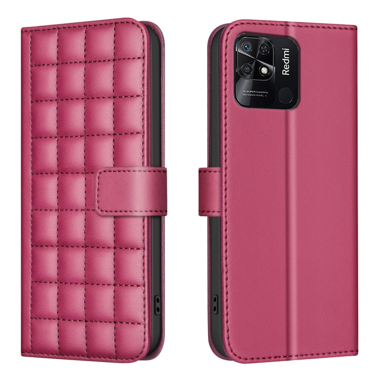 Square Texture Leather Phone Case, For Redmi Note 12 Pro+ Global, For Redmi Note 12 Pro Global, For Redmi Note 12 5G Global / Xiaomi Poco X5, For Redmi Note 11 Pro 5G / 4G Global, For Redmi 10 5G / Note 11E, For Redmi 10C, For Redmi 10 2022 / Note 11 4...