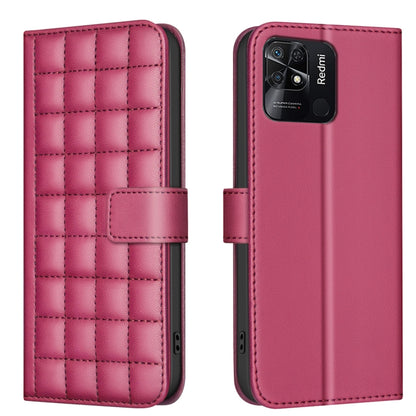 Square Texture Leather Phone Case, For Redmi Note 12 Pro+ Global, For Redmi Note 12 Pro Global, For Redmi Note 12 5G Global / Xiaomi Poco X5, For Redmi Note 11 Pro 5G / 4G Global, For Redmi 10 5G / Note 11E, For Redmi 10C, For Redmi 10 2022 / Note 11 4...