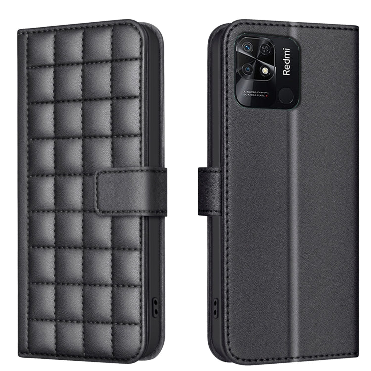 Square Texture Leather Phone Case, For Redmi Note 12 Pro+ Global, For Redmi Note 12 Pro Global, For Redmi Note 12 5G Global / Xiaomi Poco X5, For Redmi Note 11 Pro 5G / 4G Global, For Redmi 10 5G / Note 11E, For Redmi 10C, For Redmi 10 2022 / Note 11 4...