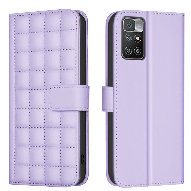 Square Texture Leather Phone Case, For Redmi Note 12 Pro+ Global, For Redmi Note 12 Pro Global, For Redmi Note 12 5G Global / Xiaomi Poco X5, For Redmi Note 11 Pro 5G / 4G Global, For Redmi 10 5G / Note 11E, For Redmi 10C, For Redmi 10 2022 / Note 11 4...