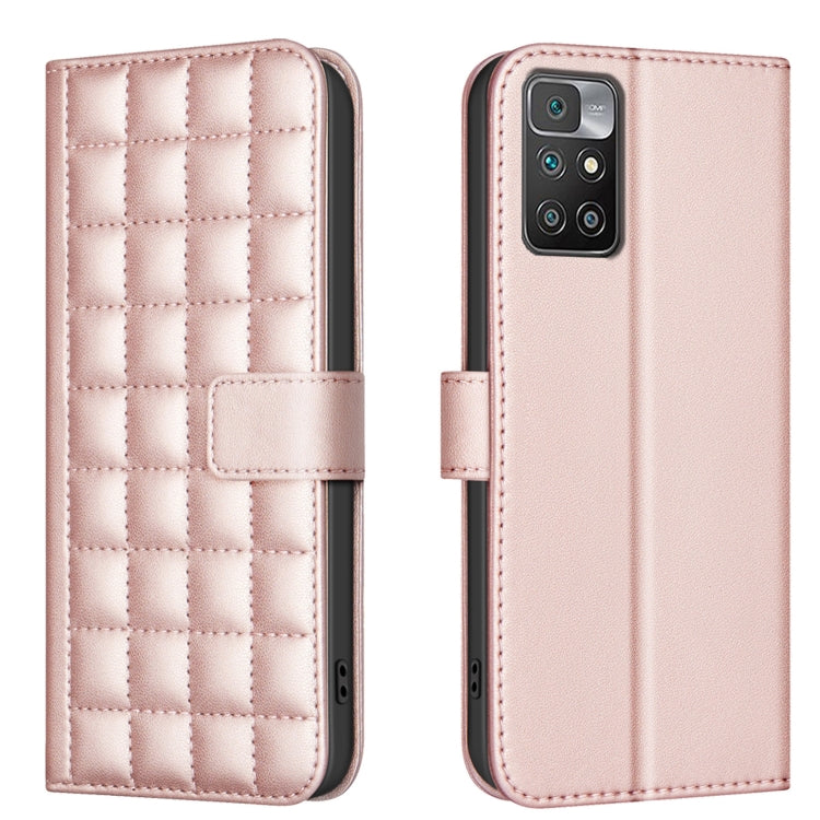 Square Texture Leather Phone Case, For Redmi Note 12 Pro+ Global, For Redmi Note 12 Pro Global, For Redmi Note 12 5G Global / Xiaomi Poco X5, For Redmi Note 11 Pro 5G / 4G Global, For Redmi 10 5G / Note 11E, For Redmi 10C, For Redmi 10 2022 / Note 11 4...