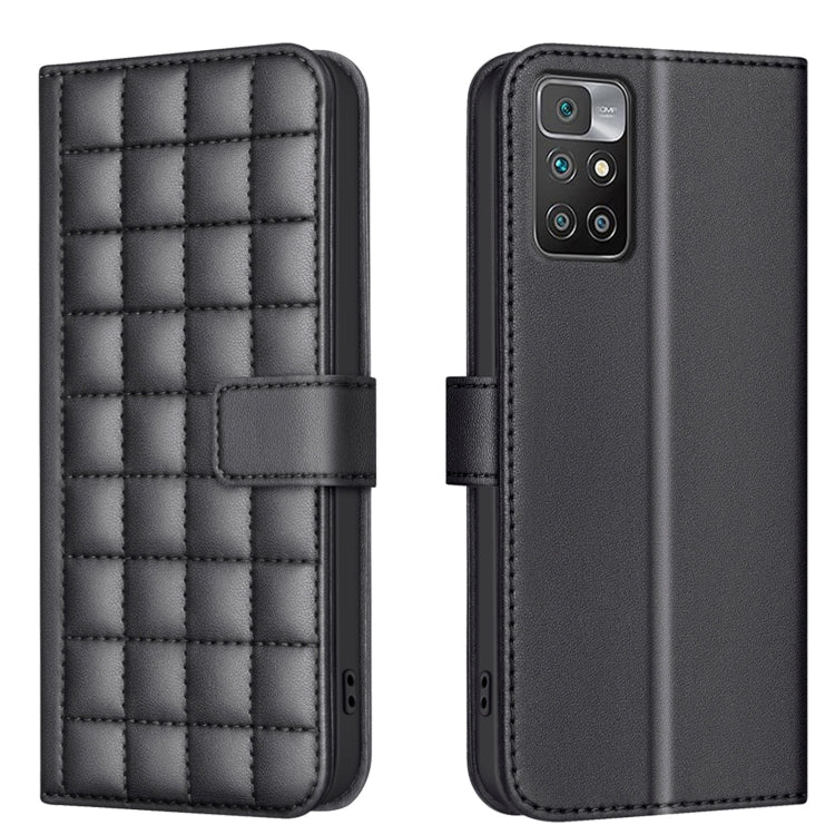 Square Texture Leather Phone Case, For Redmi Note 12 Pro+ Global, For Redmi Note 12 Pro Global, For Redmi Note 12 5G Global / Xiaomi Poco X5, For Redmi Note 11 Pro 5G / 4G Global, For Redmi 10 5G / Note 11E, For Redmi 10C, For Redmi 10 2022 / Note 11 4...