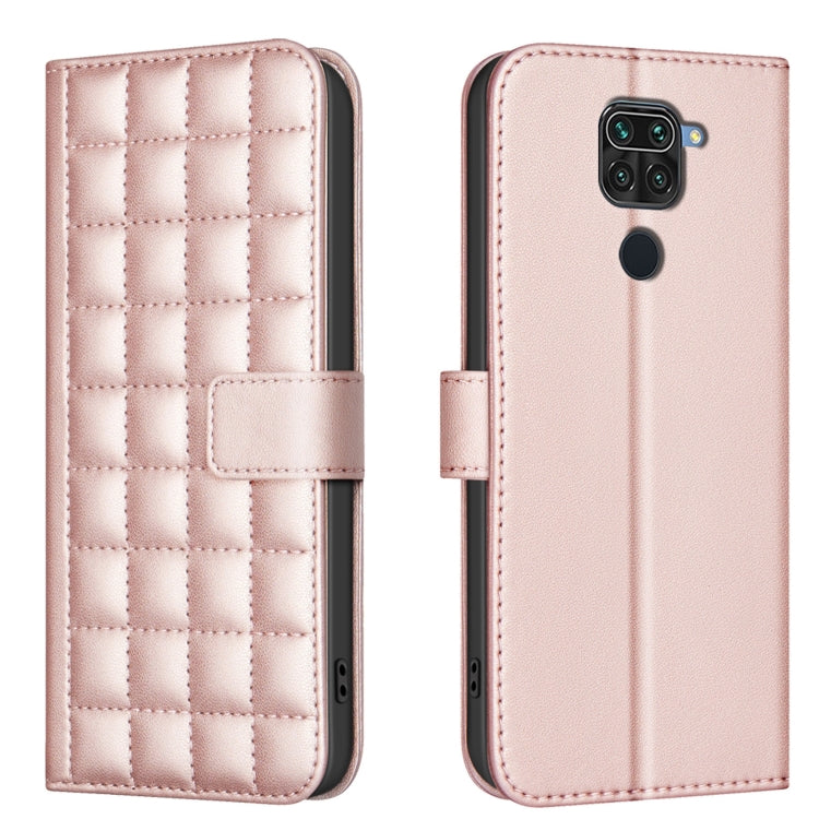 Square Texture Leather Phone Case, For Redmi Note 12 Pro+ Global, For Redmi Note 12 Pro Global, For Redmi Note 12 5G Global / Xiaomi Poco X5, For Redmi Note 11 Pro 5G / 4G Global, For Redmi 10 5G / Note 11E, For Redmi 10C, For Redmi 10 2022 / Note 11 4...