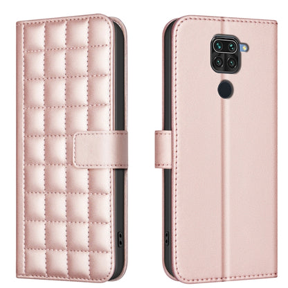 Square Texture Leather Phone Case, For Redmi Note 12 Pro+ Global, For Redmi Note 12 Pro Global, For Redmi Note 12 5G Global / Xiaomi Poco X5, For Redmi Note 11 Pro 5G / 4G Global, For Redmi 10 5G / Note 11E, For Redmi 10C, For Redmi 10 2022 / Note 11 4...