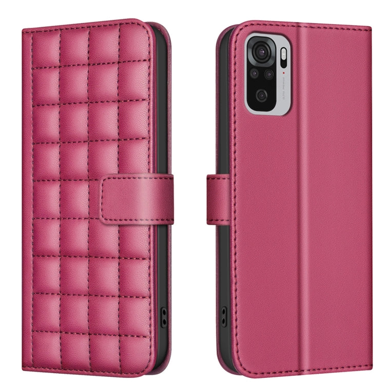 Square Texture Leather Phone Case, For Redmi Note 12 Pro+ Global, For Redmi Note 12 Pro Global, For Redmi Note 12 5G Global / Xiaomi Poco X5, For Redmi Note 11 Pro 5G / 4G Global, For Redmi 10 5G / Note 11E, For Redmi 10C, For Redmi 10 2022 / Note 11 4...