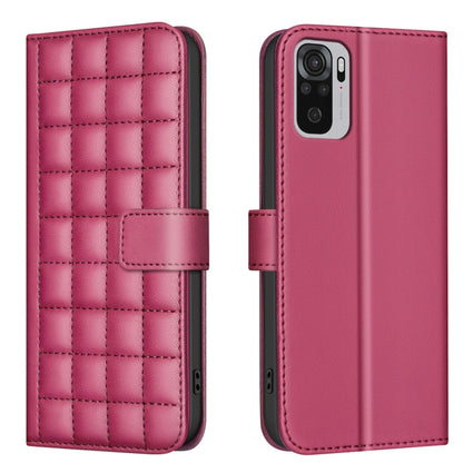 Square Texture Leather Phone Case, For Redmi Note 12 Pro+ Global, For Redmi Note 12 Pro Global, For Redmi Note 12 5G Global / Xiaomi Poco X5, For Redmi Note 11 Pro 5G / 4G Global, For Redmi 10 5G / Note 11E, For Redmi 10C, For Redmi 10 2022 / Note 11 4...