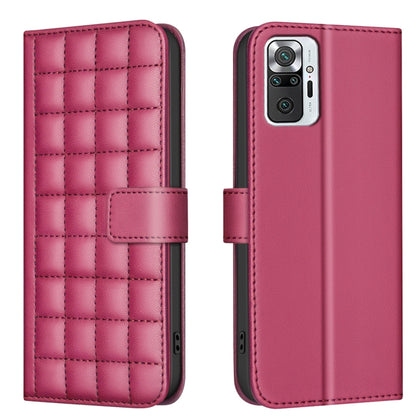 Square Texture Leather Phone Case, For Redmi Note 12 Pro+ Global, For Redmi Note 12 Pro Global, For Redmi Note 12 5G Global / Xiaomi Poco X5, For Redmi Note 11 Pro 5G / 4G Global, For Redmi 10 5G / Note 11E, For Redmi 10C, For Redmi 10 2022 / Note 11 4...