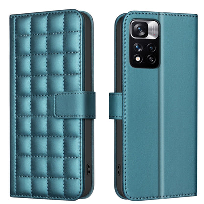 Square Texture Leather Phone Case, For Redmi Note 12 Pro+ Global, For Redmi Note 12 Pro Global, For Redmi Note 12 5G Global / Xiaomi Poco X5, For Redmi Note 11 Pro 5G / 4G Global, For Redmi 10 5G / Note 11E, For Redmi 10C, For Redmi 10 2022 / Note 11 4...