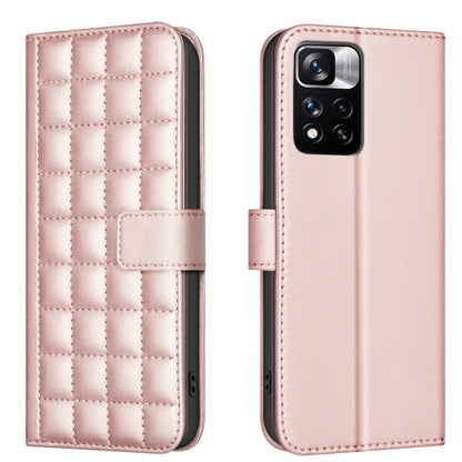 Square Texture Leather Phone Case, For Redmi Note 12 Pro+ Global, For Redmi Note 12 Pro Global, For Redmi Note 12 5G Global / Xiaomi Poco X5, For Redmi Note 11 Pro 5G / 4G Global, For Redmi 10 5G / Note 11E, For Redmi 10C, For Redmi 10 2022 / Note 11 4...