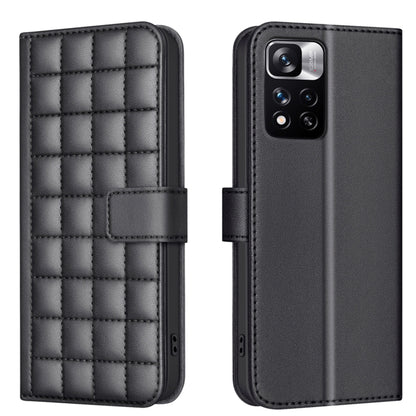Square Texture Leather Phone Case, For Redmi Note 12 Pro+ Global, For Redmi Note 12 Pro Global, For Redmi Note 12 5G Global / Xiaomi Poco X5, For Redmi Note 11 Pro 5G / 4G Global, For Redmi 10 5G / Note 11E, For Redmi 10C, For Redmi 10 2022 / Note 11 4...