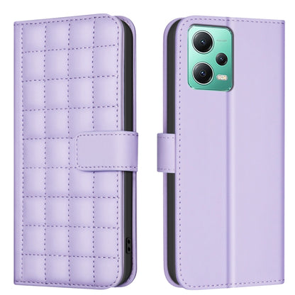 Square Texture Leather Phone Case, For Redmi Note 12 Pro+ Global, For Redmi Note 12 Pro Global, For Redmi Note 12 5G Global / Xiaomi Poco X5, For Redmi Note 11 Pro 5G / 4G Global, For Redmi 10 5G / Note 11E, For Redmi 10C, For Redmi 10 2022 / Note 11 4...