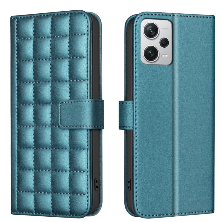 Square Texture Leather Phone Case, For Redmi Note 12 Pro+ Global, For Redmi Note 12 Pro Global, For Redmi Note 12 5G Global / Xiaomi Poco X5, For Redmi Note 11 Pro 5G / 4G Global, For Redmi 10 5G / Note 11E, For Redmi 10C, For Redmi 10 2022 / Note 11 4...