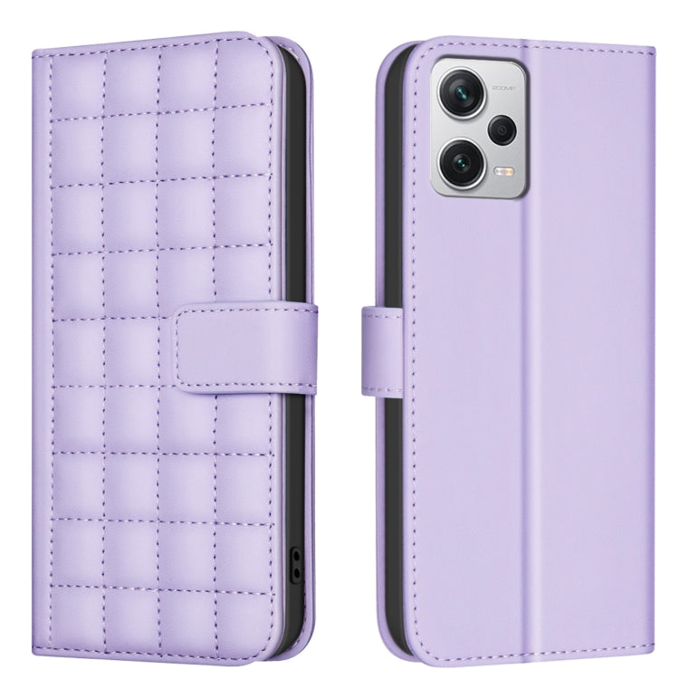 Square Texture Leather Phone Case, For Redmi Note 12 Pro+ Global, For Redmi Note 12 Pro Global, For Redmi Note 12 5G Global / Xiaomi Poco X5, For Redmi Note 11 Pro 5G / 4G Global, For Redmi 10 5G / Note 11E, For Redmi 10C, For Redmi 10 2022 / Note 11 4...