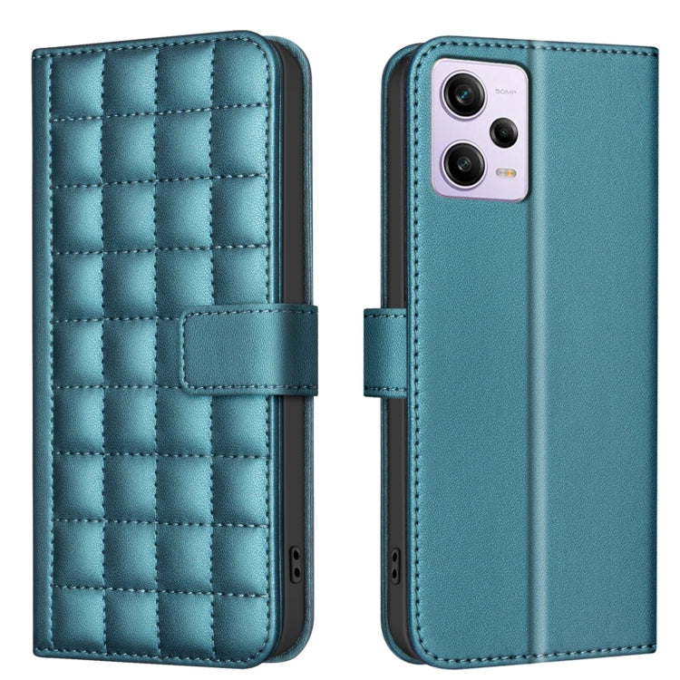 Square Texture Leather Phone Case, For Redmi Note 12 Pro+ Global, For Redmi Note 12 Pro Global, For Redmi Note 12 5G Global / Xiaomi Poco X5, For Redmi Note 11 Pro 5G / 4G Global, For Redmi 10 5G / Note 11E, For Redmi 10C, For Redmi 10 2022 / Note 11 4...