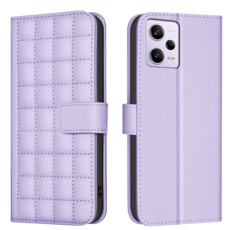 Square Texture Leather Phone Case, For Redmi Note 12 Pro+ Global, For Redmi Note 12 Pro Global, For Redmi Note 12 5G Global / Xiaomi Poco X5, For Redmi Note 11 Pro 5G / 4G Global, For Redmi 10 5G / Note 11E, For Redmi 10C, For Redmi 10 2022 / Note 11 4...