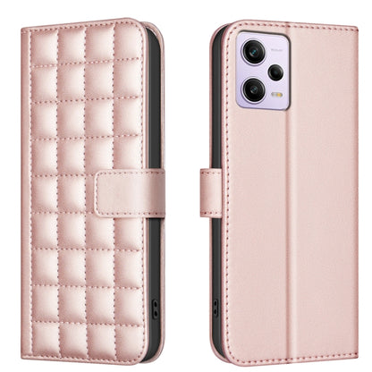 Square Texture Leather Phone Case, For Redmi Note 12 Pro+ Global, For Redmi Note 12 Pro Global, For Redmi Note 12 5G Global / Xiaomi Poco X5, For Redmi Note 11 Pro 5G / 4G Global, For Redmi 10 5G / Note 11E, For Redmi 10C, For Redmi 10 2022 / Note 11 4...
