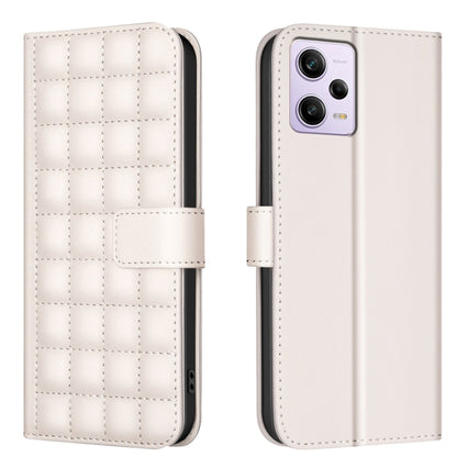 Square Texture Leather Phone Case, For Redmi Note 12 Pro+ Global, For Redmi Note 12 Pro Global, For Redmi Note 12 5G Global / Xiaomi Poco X5, For Redmi Note 11 Pro 5G / 4G Global, For Redmi 10 5G / Note 11E, For Redmi 10C, For Redmi 10 2022 / Note 11 4...