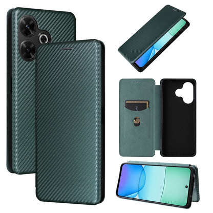Carbon Fiber Texture Flip Leather Phone Case, For Redmi Note 17 Pro+ 5G Global 163.4mm, For Redmi Turbo 5 Max 5G / Poco X8 Pro Max, For Redmi Turbo 5 5G / Poco X8 Pro, For Redmi Note 15 Pro+ 5G 163.3mm / Poco M8 Pro 5G                                  ...