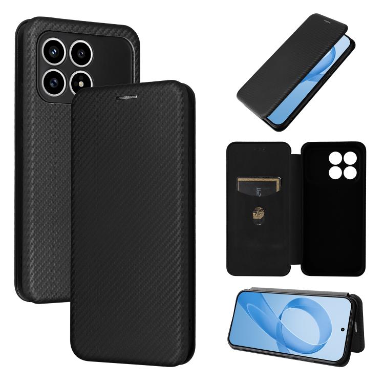 Carbon Fiber Texture Flip Leather Phone Case, For Redmi Note 17 Pro+ 5G Global 163.4mm, For Redmi Turbo 5 Max 5G / Poco X8 Pro Max, For Redmi Turbo 5 5G / Poco X8 Pro, For Redmi Note 15 Pro+ 5G 163.3mm / Poco M8 Pro 5G                                  ...