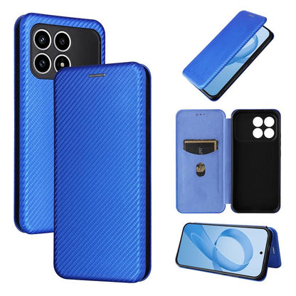 Carbon Fiber Texture Flip Leather Phone Case, For Redmi Note 17 Pro+ 5G Global 163.4mm, For Redmi Turbo 5 Max 5G / Poco X8 Pro Max, For Redmi Turbo 5 5G / Poco X8 Pro, For Redmi Note 15 Pro+ 5G 163.3mm / Poco M8 Pro 5G                                  ...