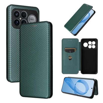 Carbon Fiber Texture Flip Leather Phone Case, For Redmi Note 17 Pro+ 5G Global 163.4mm, For Redmi Turbo 5 Max 5G / Poco X8 Pro Max, For Redmi Turbo 5 5G / Poco X8 Pro, For Redmi Note 15 Pro+ 5G 163.3mm / Poco M8 Pro 5G                                  ...