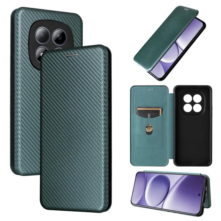 Carbon Fiber Texture Flip Leather Phone Case, For Redmi Note 17 Pro+ 5G Global 163.4mm, For Redmi Turbo 5 Max 5G / Poco X8 Pro Max, For Redmi Turbo 5 5G / Poco X8 Pro, For Redmi Note 15 Pro+ 5G 163.3mm / Poco M8 Pro 5G                                  ...