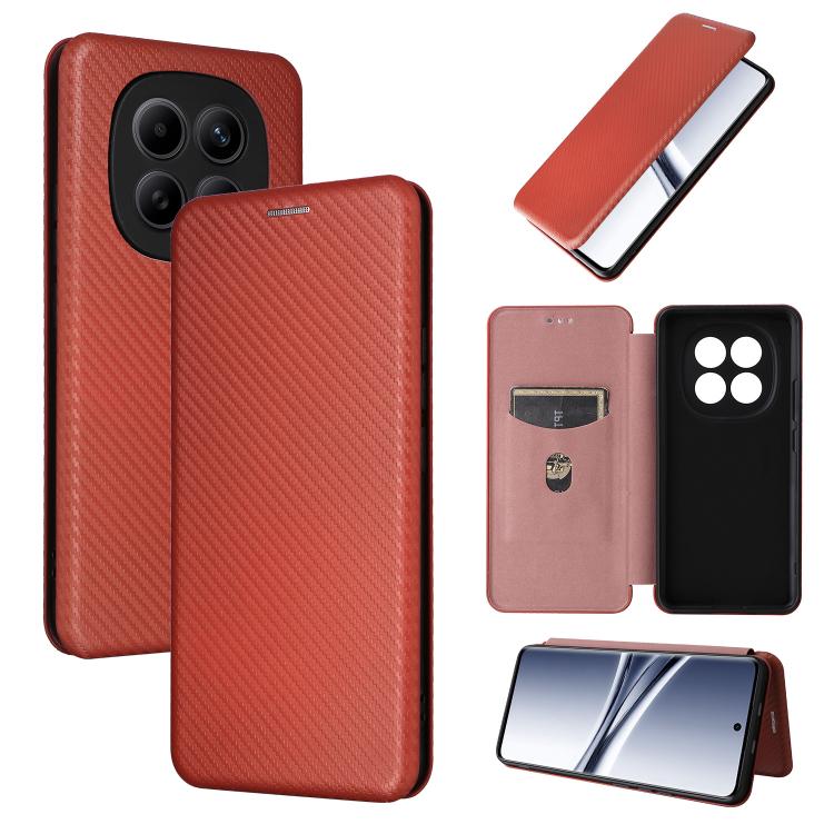 Carbon Fiber Texture Flip Leather Phone Case, For Redmi Note 17 Pro+ 5G Global 163.4mm, For Redmi Turbo 5 Max 5G / Poco X8 Pro Max, For Redmi Turbo 5 5G / Poco X8 Pro, For Redmi Note 15 Pro+ 5G 163.3mm / Poco M8 Pro 5G                                  ...