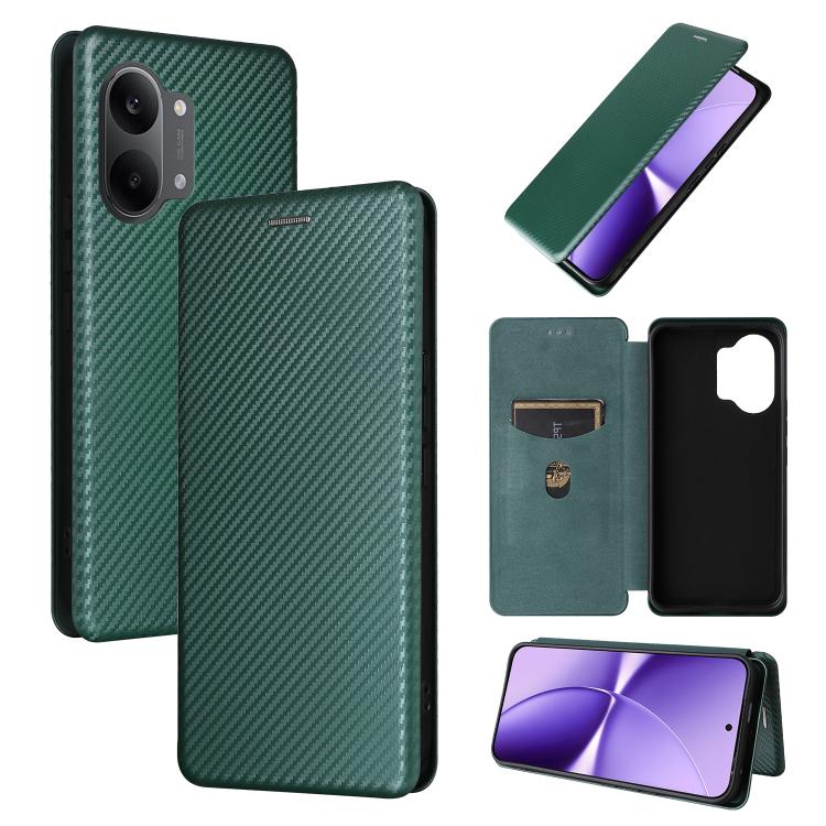 Carbon Fiber Texture Flip Leather Phone Case, For Redmi Note 17 Pro+ 5G Global 163.4mm, For Redmi Turbo 5 Max 5G / Poco X8 Pro Max, For Redmi Turbo 5 5G / Poco X8 Pro, For Redmi Note 15 Pro+ 5G 163.3mm / Poco M8 Pro 5G                                  ...