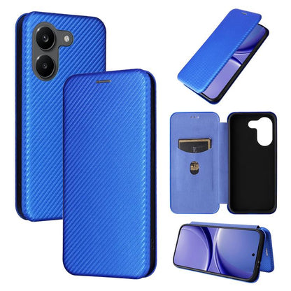 Carbon Fiber Texture Flip Leather Phone Case, For Redmi Note 17 Pro+ 5G Global 163.4mm, For Redmi Turbo 5 Max 5G / Poco X8 Pro Max, For Redmi Turbo 5 5G / Poco X8 Pro, For Redmi Note 15 Pro+ 5G 163.3mm / Poco M8 Pro 5G                                  ...