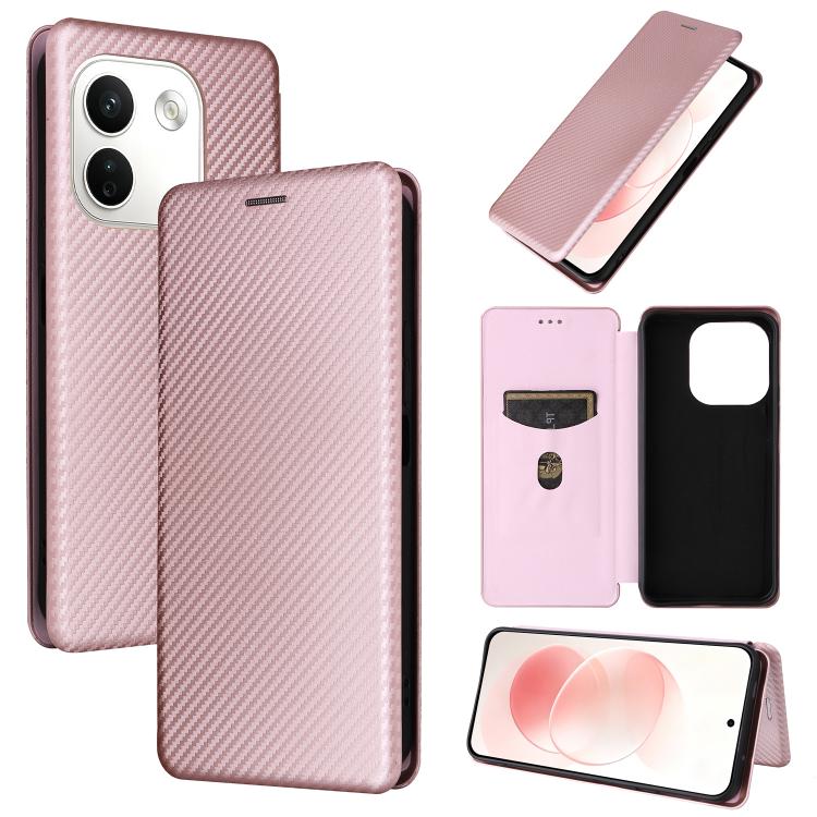 Carbon Fiber Texture Flip Leather Phone Case, For Redmi Note 17 Pro+ 5G Global 163.4mm, For Redmi Turbo 5 Max 5G / Poco X8 Pro Max, For Redmi Turbo 5 5G / Poco X8 Pro, For Redmi Note 15 Pro+ 5G 163.3mm / Poco M8 Pro 5G                                  ...